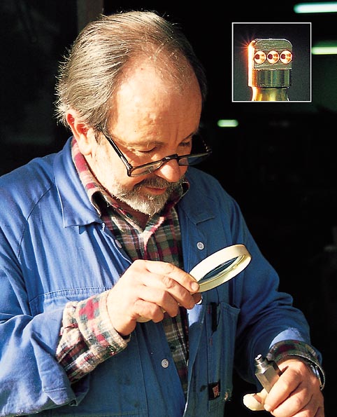 Wal checks a custom agraffe