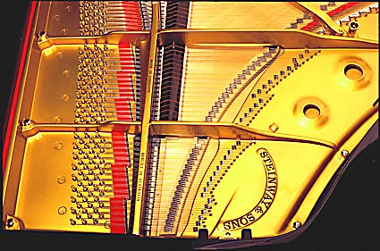 The rebuilt Steinway concert grand hire piano
